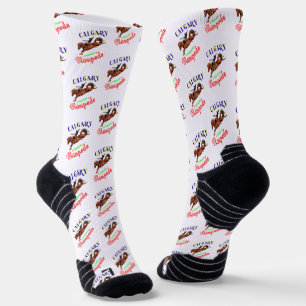 Calgary Yeehaw Stampede Socks