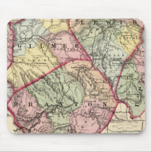 Calhoun, Gilmer, Braxton, Lewis, Upshur counties Mouse Pad