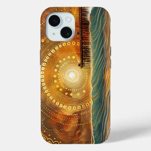 Cali Coastline Glow: Sunset Pier Phone Case