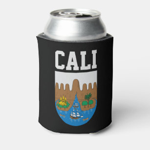 Cali, COLOMBIA coat of arms Can Cooler
