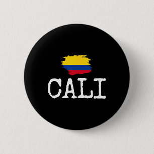 Cali Colombia Vacation Souvenir Colombian Women Me 6 Cm Round Badge