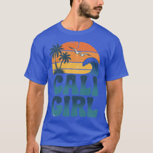 Cali Girl California Beach Summer Vacation boy T-Shirt