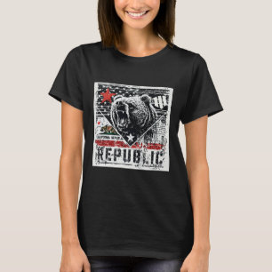 Cali Grizzly Grit – Graphic Tee Premium