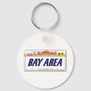 Cali License Plates Key Ring