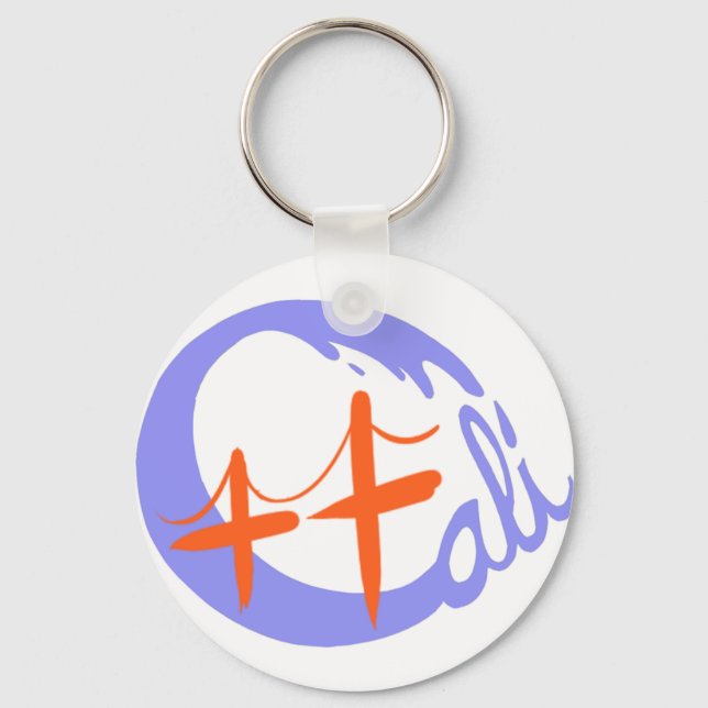 Cali++ logo key ring (Front)