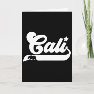 Cali Vintage California Bear Usa State Beauty Desi Card