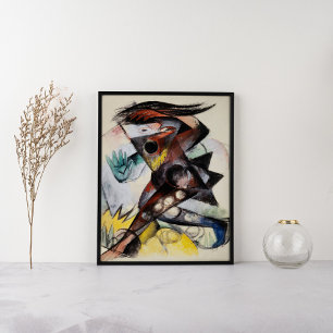 Caliban figurine for The Tempest by Franz Marc Poster