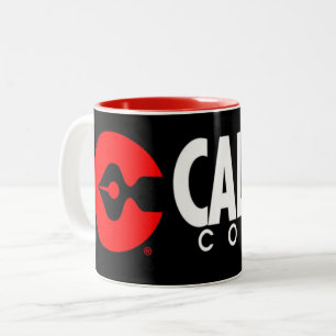 Calibre Comics XL logo black coffee mug