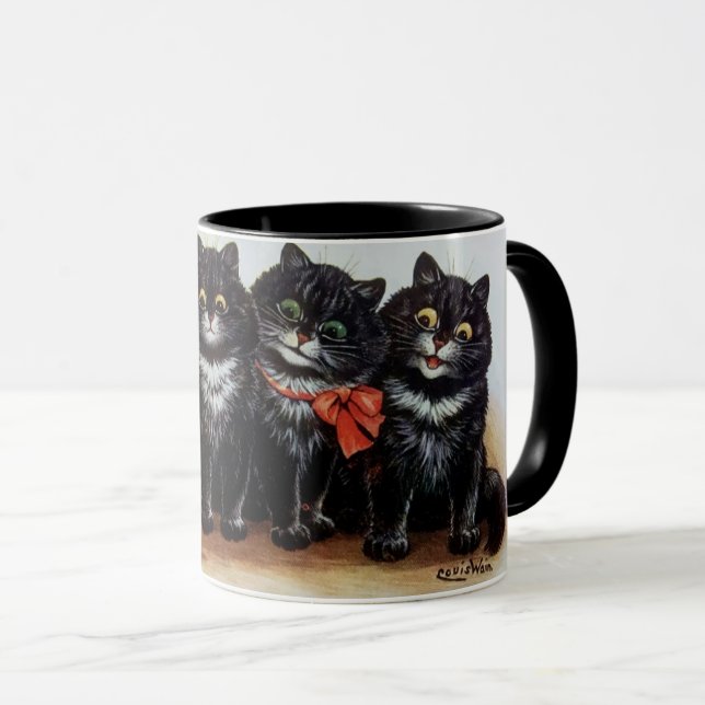 Calico and Tabby Kittens• H. Maguire • Mug (Front Right)