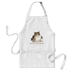 Calico Cat: Annoy Me At Your Own Risk Standard Apron