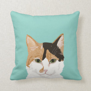 Calico Cat - Customisable cat gifts home decor pet Cushion