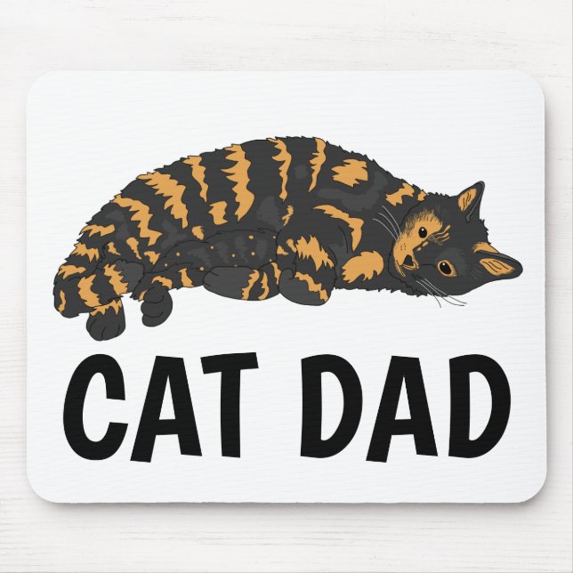 CALICO CAT DAD MOUSEPAD (Front)