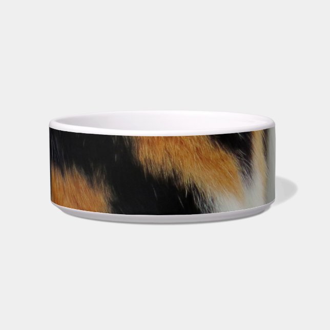 Calico Cat Fur Bowl (Left)
