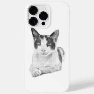 Calico Cat Halftone Case-Mate iPhone 14 Pro Max Case