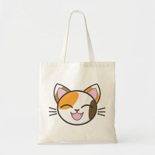 Calico Cat Kitty Cute Adorable Fun Kids Animal Tote Bag