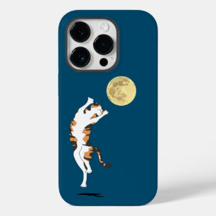 Calico Cat Moon Dancing Case-Mate iPhone 14 Pro Case