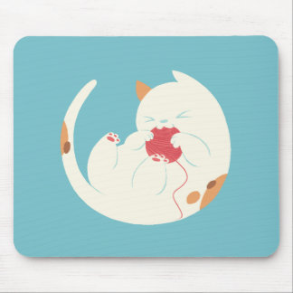 Calico Cat Mouse Pad