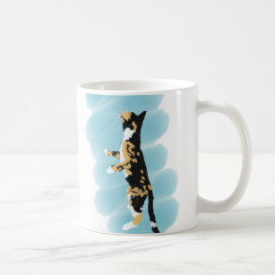 Calico cat mug
