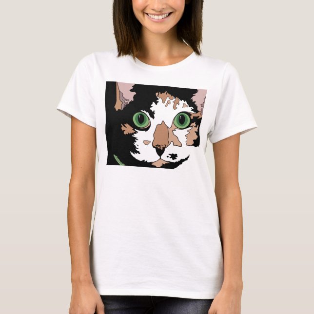 Calico Cat T-Shirt (Front)