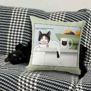 Calico Catitude Cat Kitchen Cushion