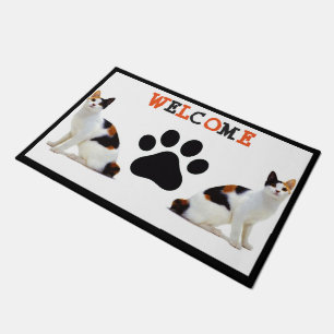 Calico Cats Doormat