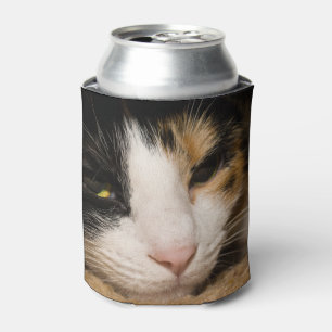 Calico Face Can Cooler