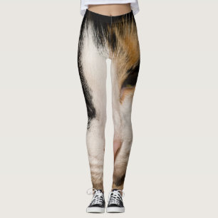 Calico Face Leggings