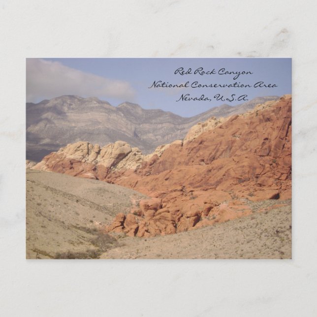 Calico Hills Postcard (Front)