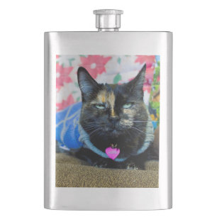 Calico I Hip Flask