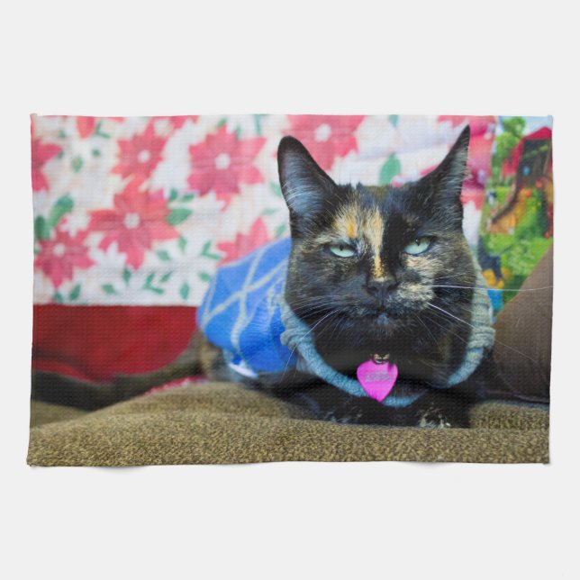 Calico I Tea Towel (Horizontal)