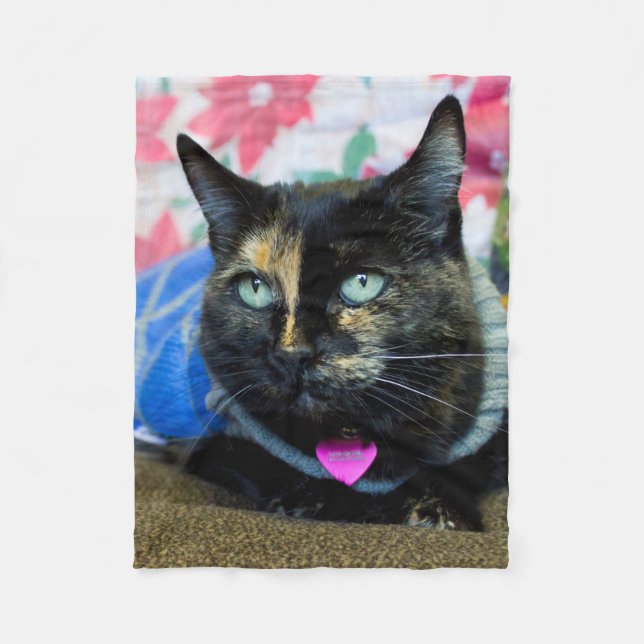 Calico III Fleece Blanket (Front)