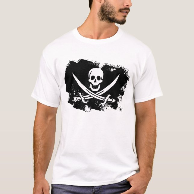 Calico Jack Ghost Flag T-Shirt (Front)