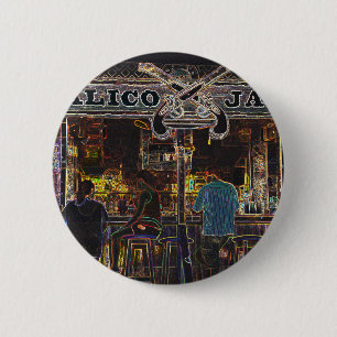 Calico Jacks Grand Cayman Island 6 Cm Round Badge