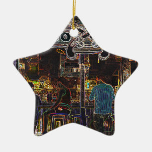 Calico Jacks Grand Cayman Island Ceramic Tree Decoration