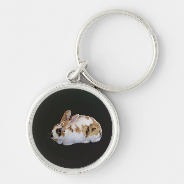 Calico Rabbit Key Ring (Front)