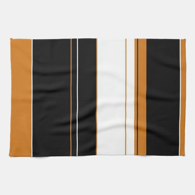 Calico Stripes Kitchen Towel (Horizontal)