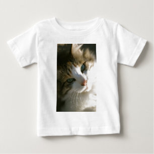 Calico Tiger Cat Baby T-Shirt