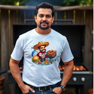 Caliente Mexican BBQ King T-Shirt