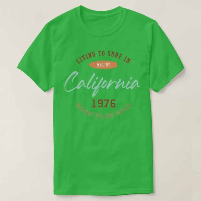 California 1976 T-Shirt (Design Front)