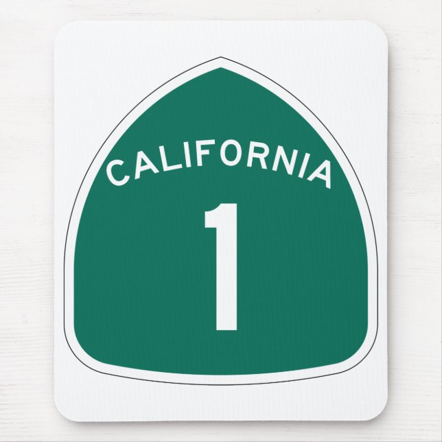 "California 1" Mouse Pad (Front)
