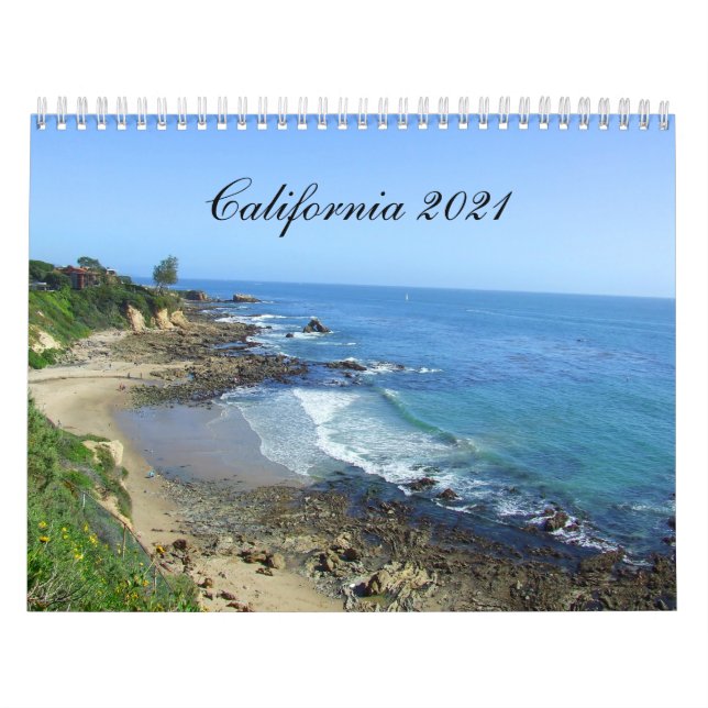 California 2021 Calendar (Cover)