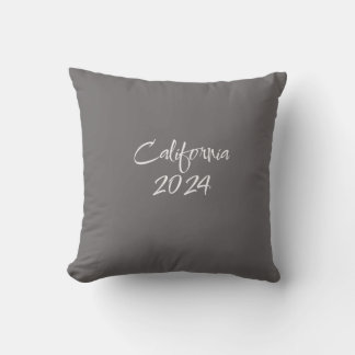 california 2024 grey pillow for this 2024 summer