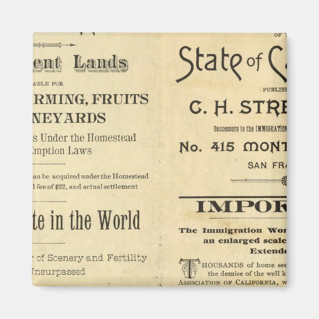 California 2 magnet (Front)