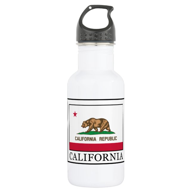 California 532 Ml Water Bottle (Front)