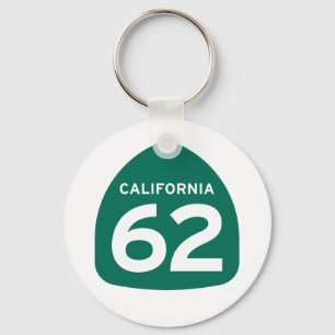 California 62 Keychain