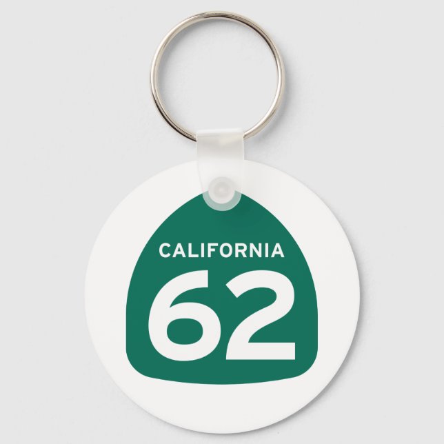 California 62 Keychain (Front)