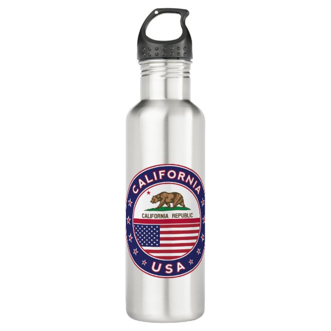 California 710 Ml Water Bottle (Front)