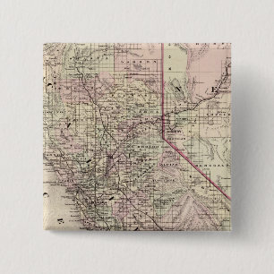 California 7 15 cm square badge