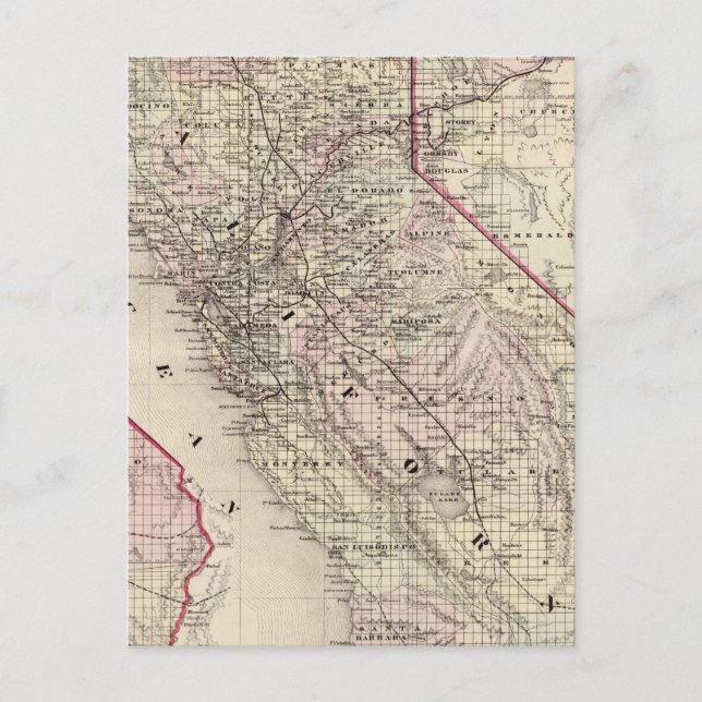 California 7 postcard (Front)