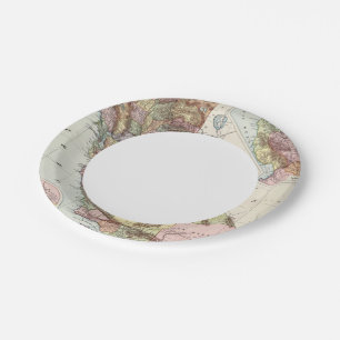 California 8 paper plate